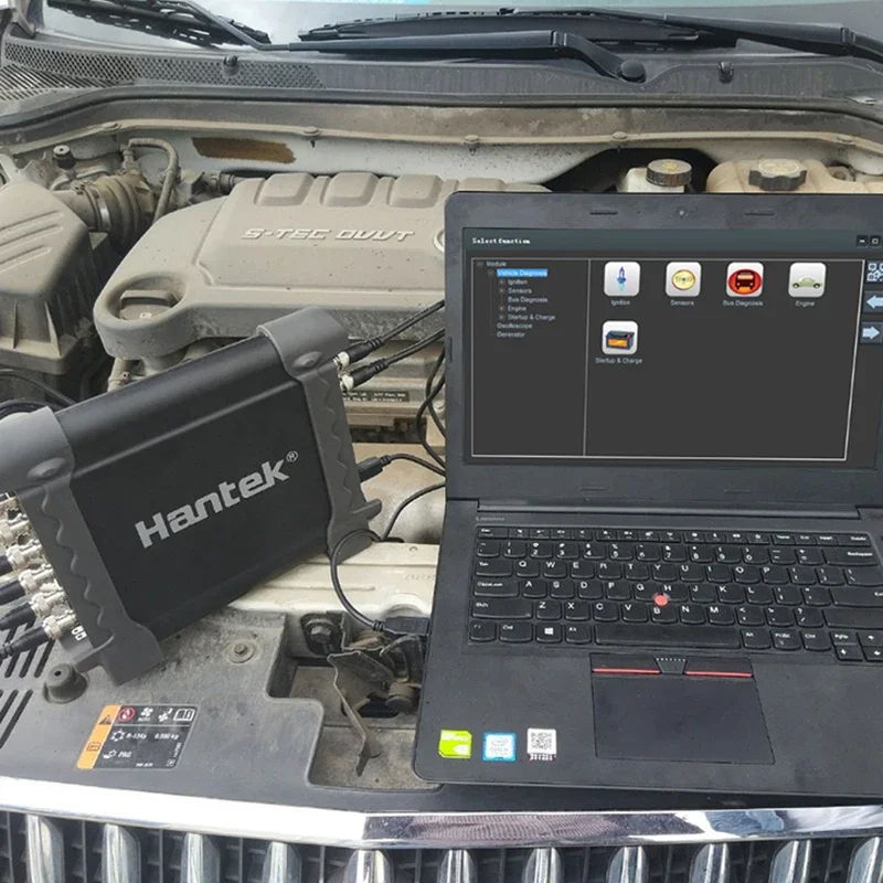 Signal Generator Spectrum Analyzer - 使いやすいHantek 1008B自動車用オシロスコープ：8チャンネルUSBオシロスコープ。データ収集機能を搭載し、車両の包括的なテストに対応。