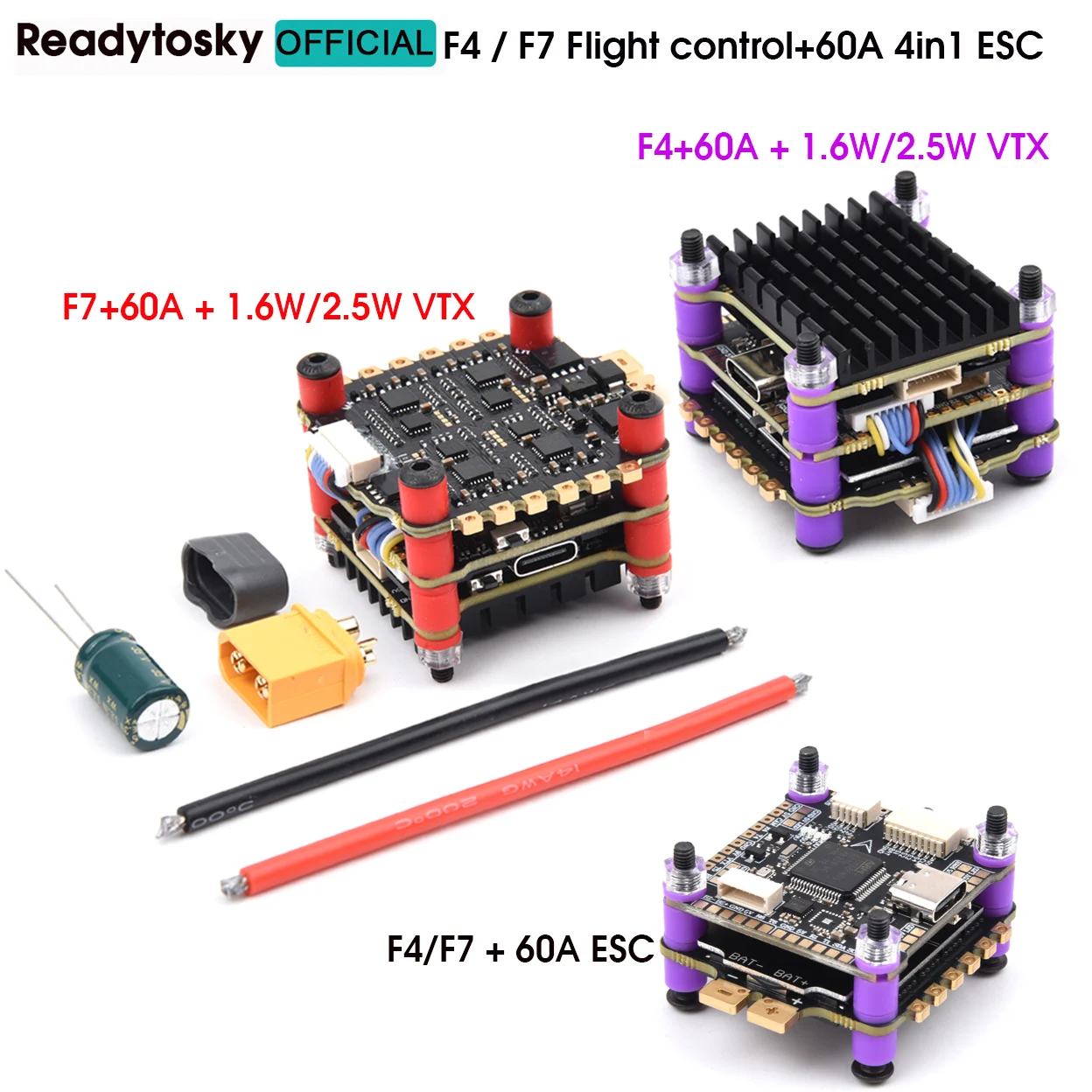 長距離fpvフレームドローン用フライトコントロール、mark - Fpv Flight Controller F7 Stack 60A のレビューと価格